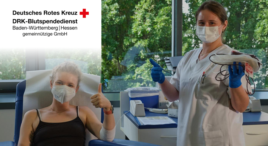 Job als MTA MFA MTLA DRK Blutspendedienst Deutsches Rotes Kreuz