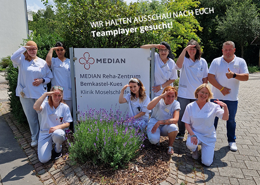 Pflegeteam am MEDIAN Reha-Zentrum Bernkastel-Kues