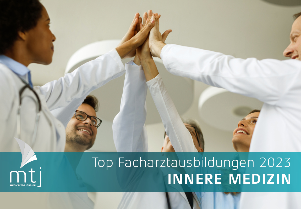 Im Ranking der beliebtesten Facharzt-Weiterbildungen Deutschlands ganz oben: die Innere Medizin