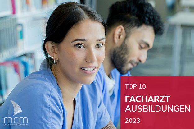 Die zehn beliebtesten Facharztausbildungen in Deutschland